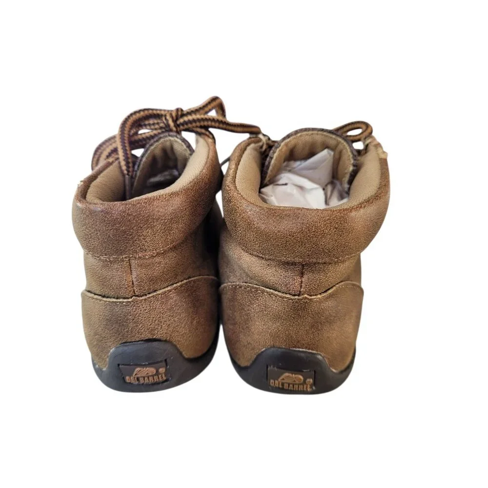 DBL Barrel Toddlers Boy's Shoes Size 4 Soft Chukka Embossed Inlay - Picture 6 of 15